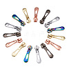 Givenny-EU 20Pcs 5 Colors Rack Plating Zinc Alloy Replacement Zipper Sliders FIND-GN0001-10-2