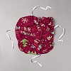 Christmas Theme Polyester Chair Cover AJEW-WH20009-27B-1