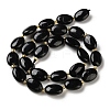 Natural Black Tourmaline Beads Strands G-H005-A17-02-3