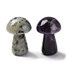 Natural Mixed Gemstone Mushroom Display Decoration G-C159-01-2