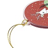 Christmas Theme Acrylic Pendant Decoration LS-HJEW-G021-01E-3