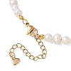 Natural Cultured Freshwater Pearl Potato Beaded Nekclaces NJEW-JN05869-5
