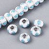 Opaque Resin European Beads RPDL-T004-01H-1