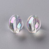 Transparent Acrylic Beads TACR-S156-003B-2