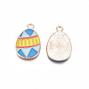 Alloy Enamel Pendants ENAM-S115-158-3