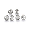 Tarnish Resistant 201 Stainless Steel Barbell Cartilage Earrings LS-EJEW-R147-33-2