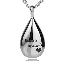 Non-Tarnish Stainless Steel Pendant Necklaces PW-WG93130-01