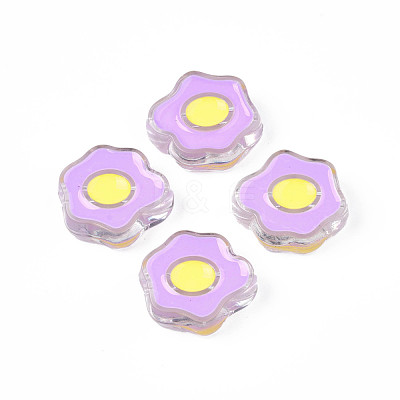 Transparent Acrylic Beads ACRC-S039-05C-1