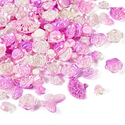 100G Opaque Acrylic Beads OACR-TA0002-93D-1