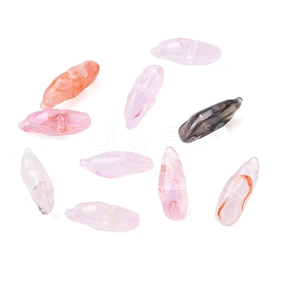 Two Tone Imitation Gemstone Style Acrylic Beads AC-CBA6852-01I-1