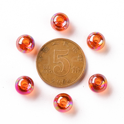 Transparent Acrylic Beads MACR-S370-B8mm-726-1