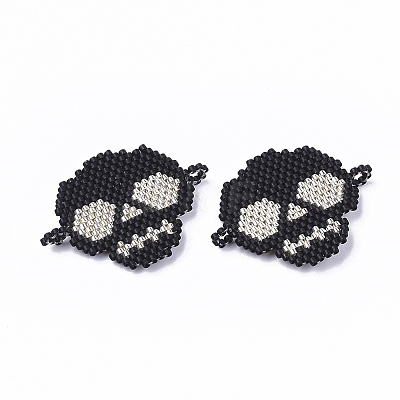 Handmade Japanese Seed Beads Links SEED-S025-47-1
