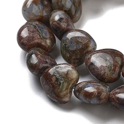 Natural Glaucophane Beads Strands G-R190-10mm-36-1