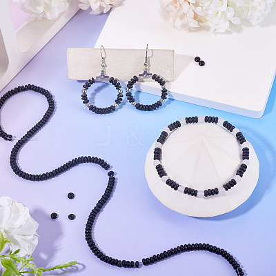 1 Strand Natural Black Onyx(Dyed & Heated) Beads Strands G-TA0002-78-1