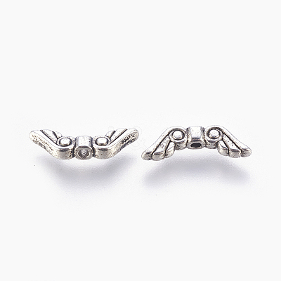 Tibetan Style Alloy Beads X-TIBEB-A11-3712-AS-FF-1
