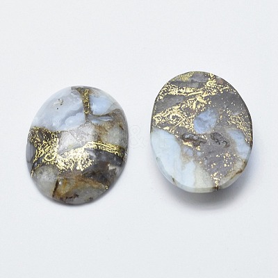 Chalcedony Cabochons G-E464-42D-1