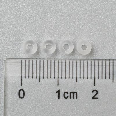 Round Transparent Acrylic Beads PL704-1