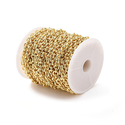 Brass Cable Chains CHC-L048-001G-1