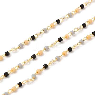 Glass Column Beaded Chains CHC-F017-01-1