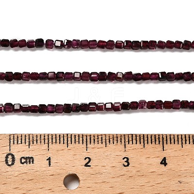 Natural Garnet Beads Strands G-RM2025-32B-01-1