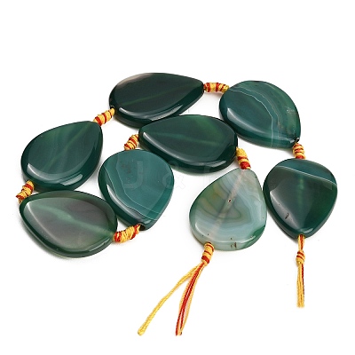Natural Banded Agate/Striped Agate Beads Strands GG-CBAE0EB-01A-01-1
