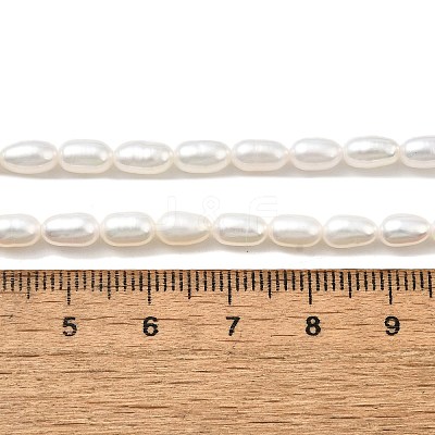 Natural Cultured Freshwater Pearl Beads Strands PEAR-I007-01P-05-1