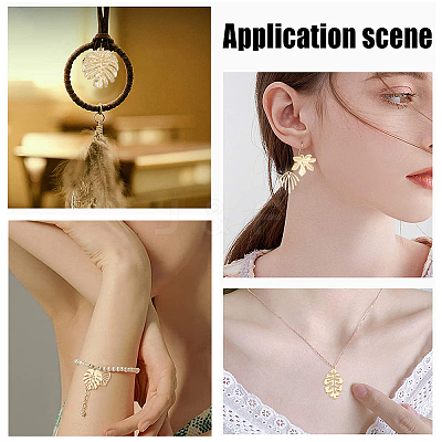 36Pcs 6 Style Baking Paint Alloy Pendants FIND-SC0002-32-1