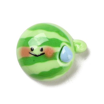 Opaque Resin Cabochons LS-RESI-Z012-01F-1