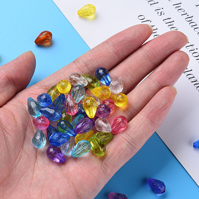 Transparent Acrylic Beads MACR-S373-59B-1