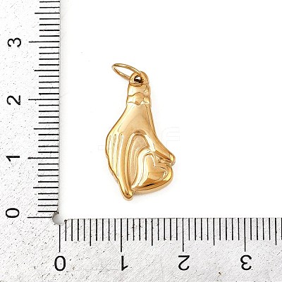 304 Stainless Steel Pendants LS-STAS-K307-09D-G-1