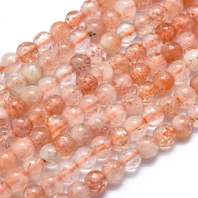 Natural Sunstone Beads Strands G-K305-11-A-1