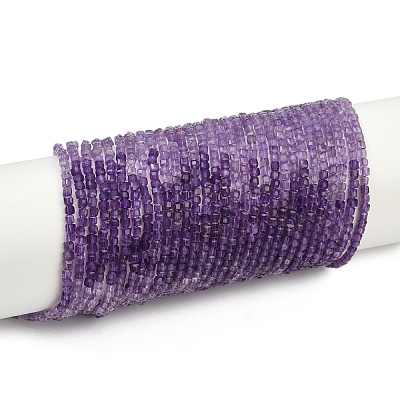 Natural Amethyst Beads Strands G-P457-B01-53-1