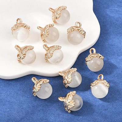 Cat Eye Charms FIND-SZC0010-609-1