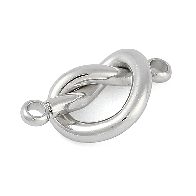 304 Stainless Steel Connector Charms STAS-M078-02P-1