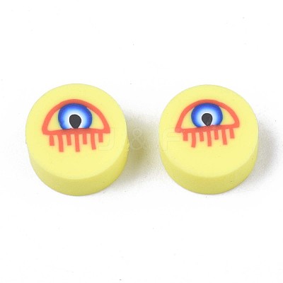 Handmade Polymer Clay Beads CLAY-N007-004-09-1
