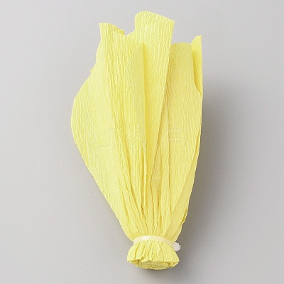 Crepe Paper Flowers Decoration for Wall AJEW-WH0415-43B-06-1