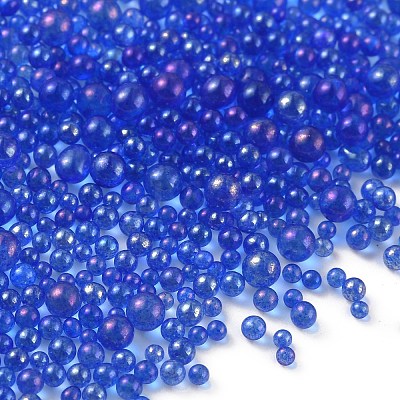 Glass Beads GLAA-WH0030-12B-1