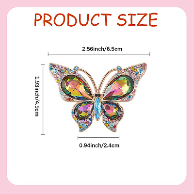 1Pc Alloy Rhinestone Cabochons FIND-CP0002-99A-1