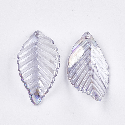 Transparent Acrylic Pendants TACR-T007-03-1