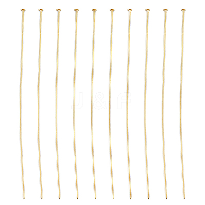 150Pcs Brass Flat Head Pins KK-DC0003-81-1