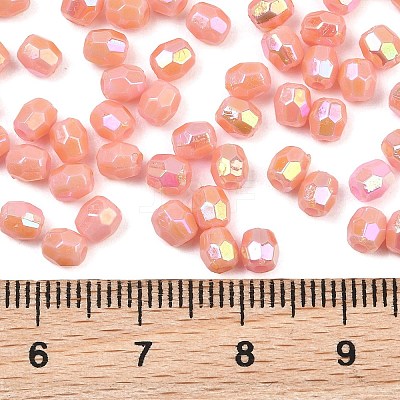 AB Color Plated Eco-Friendly Poly Styrene Acrylic Beads TACR-L003-44-1