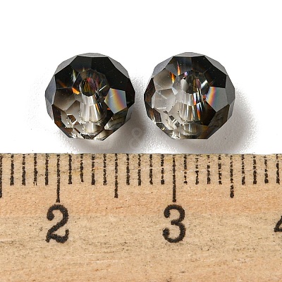 Electroplate Glass Beads EGLA-Z004-01B-12-1