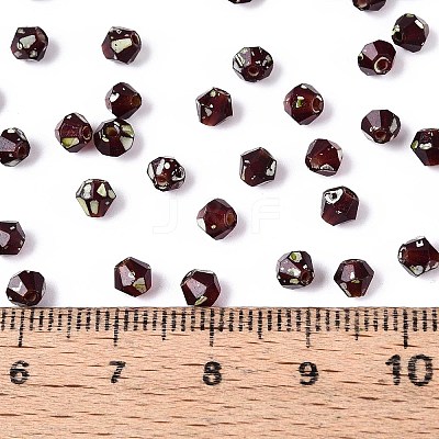 Picasso Baking Paint Glass Seed Beads SEED-N007-37B-1