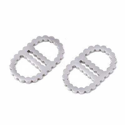 Tarnish Resistant 201 Stainless Steel Links Connectors STAS-N091-69-1