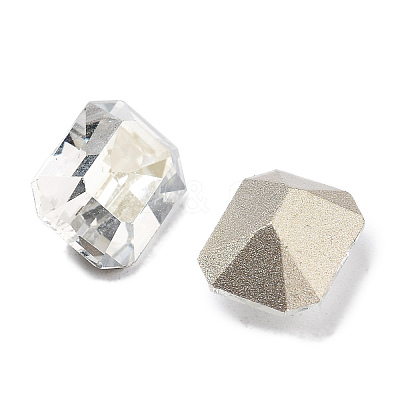 K9 Glass Rhinestone Cabochons GLAA-H034-07D-001SS-1