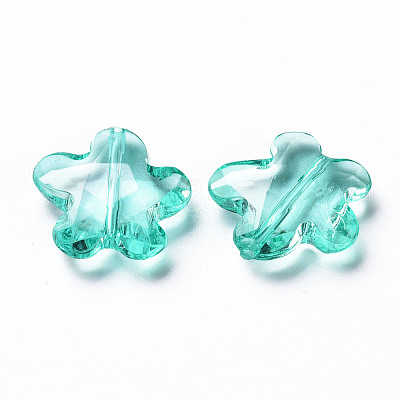 Transparent Acrylic Beads TACR-S154-32B-68-1