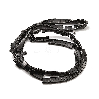 Electroplated Non-magnetic Synthetic Hematite Beads Strands G-G089-A02-16-1