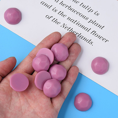 Opaque Acrylic Cabochons MACR-S373-138-A11-1