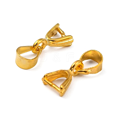 Brass Ice Pick Pinch Bails KK-KK06-G-1