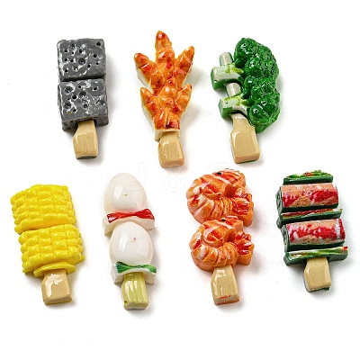 Opaque Resin Imitation Food Decoden Cabochons CRES-H002-01D-1